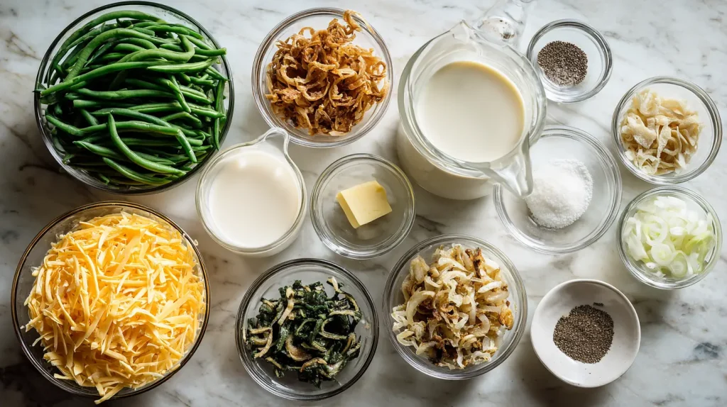 Cheesy Green Bean Casserole