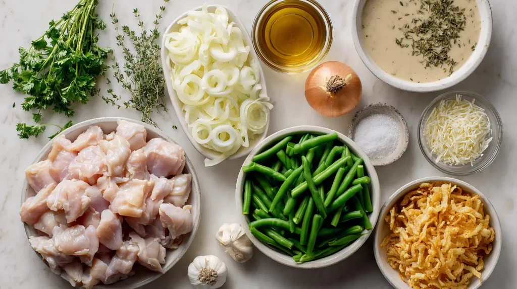 Chicken Green Bean Casserole