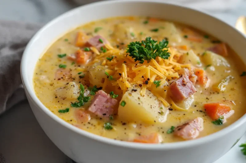 Ham and Potato Soup - Rich, Creamy, and Flavorful