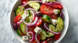 Greek Cucumber Salad