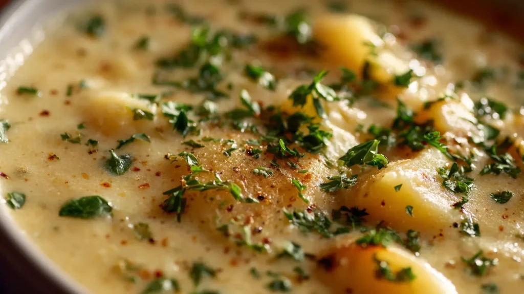 4 Ingredient Potato Soup Recipe - Easy Creamy Comfort 2 4 ingredient potato soup