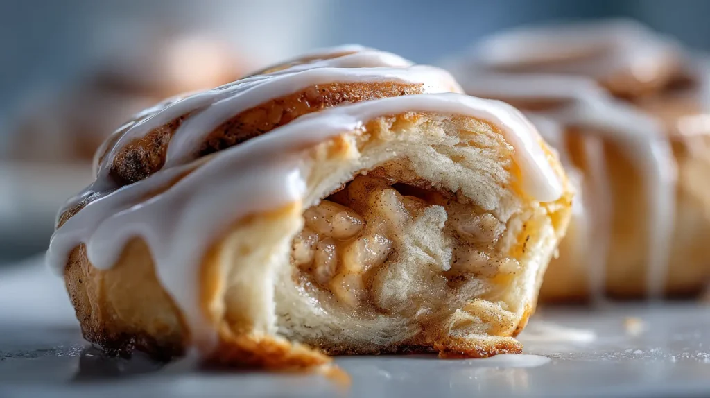 Apple Pie Cinnamon Rolls - Fluffy Rolls with Apple Filling 2 Apple Pie Cinnamon Rolls