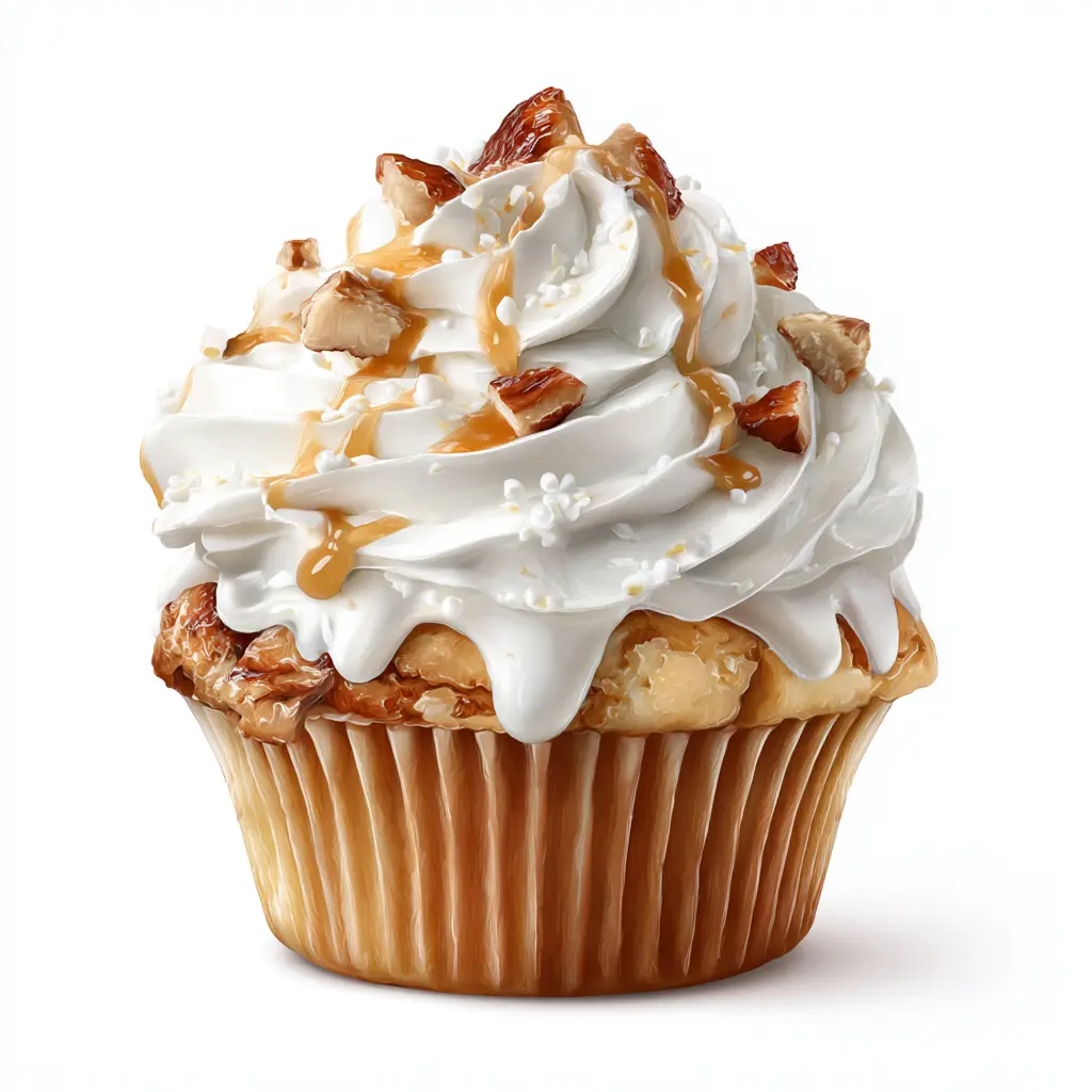 Apple Pie Cupcakes - Cinnamon Apple Dessert Recipe 4 Apple Pie Cupcakes