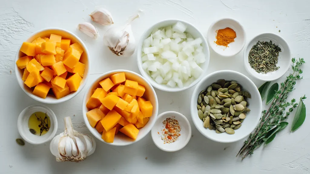 Butternut Squash Soup Recipe - Roasted & Creamy Soup 3 Butternut Squash Soup