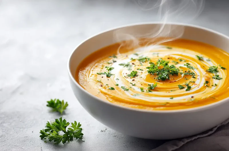 Butternut Squash Soup Recipe - Roasted & Creamy Soup