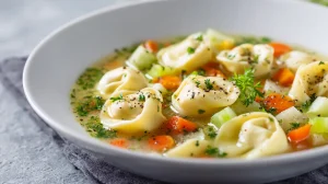Cheese Tortellini Soup