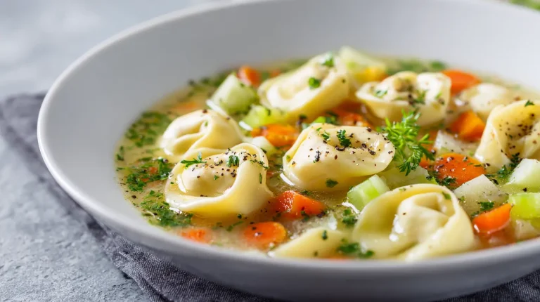 Cheese Tortellini Soup