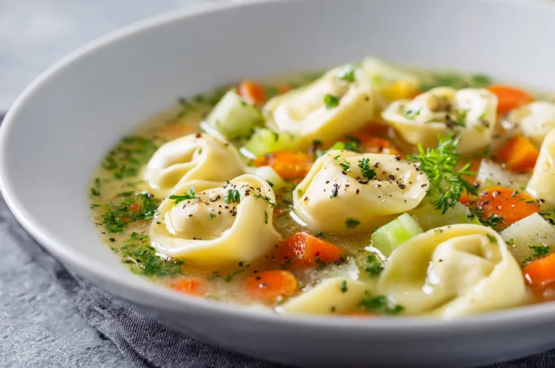 Cheese Tortellini Soup Recipe  Easy Family Dinner