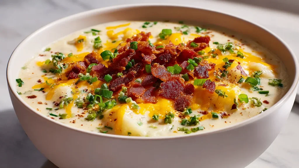 Cheeseburger Potato Soup - Creamy & Delicious Recipe 11 Cheeseburger Potato Soup