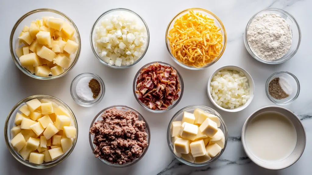 Cheeseburger Potato Soup - Creamy & Delicious Recipe 3 Cheeseburger Potato Soup