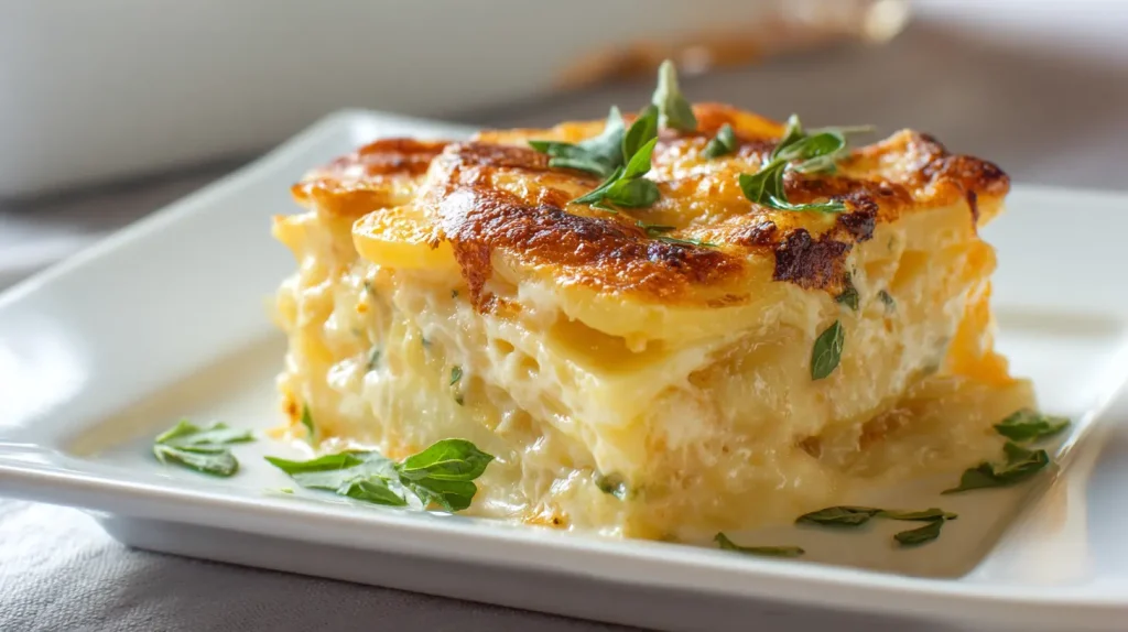 Cheesy Scalloped Potatoes Recipe - Festive Holiday Side Dish 10 Cheesy Scalloped Potatoes