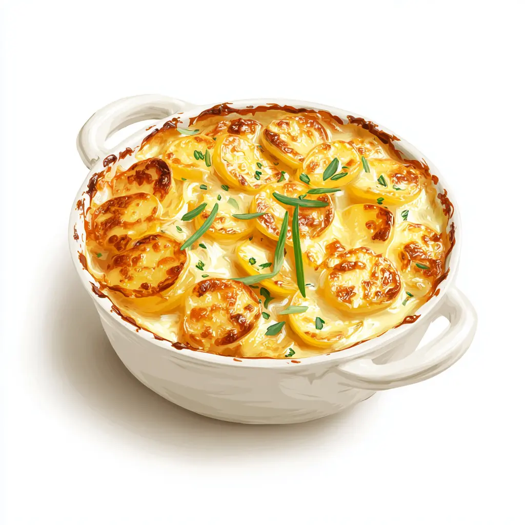 Cheesy Scalloped Potatoes Recipe - Festive Holiday Side Dish 4 Cheesy Scalloped Potatoes