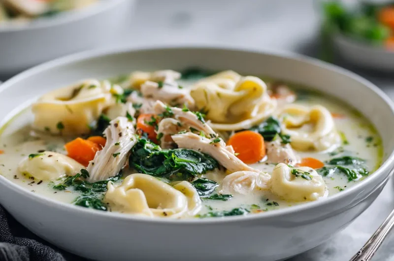 Crockpot Tortellini Soup Recipe - Easy & Creamy Soup