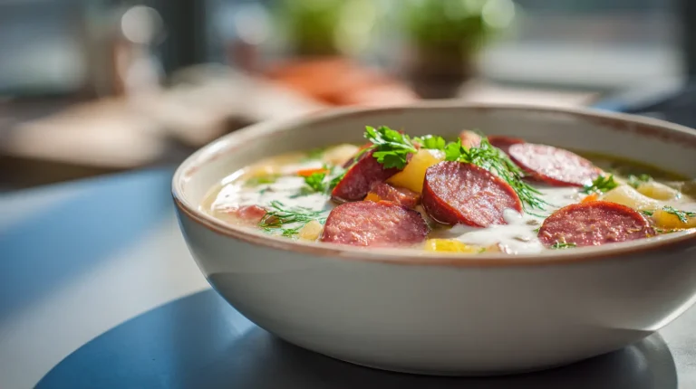 Fall Special Kielbasa Potato Soup