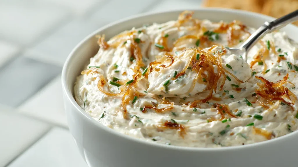French Onion Dip Recipe - Easy, Creamy Holiday Dip 2 French Onion Dip