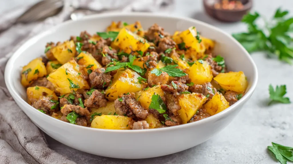 Ground Beef and Potato Recipe