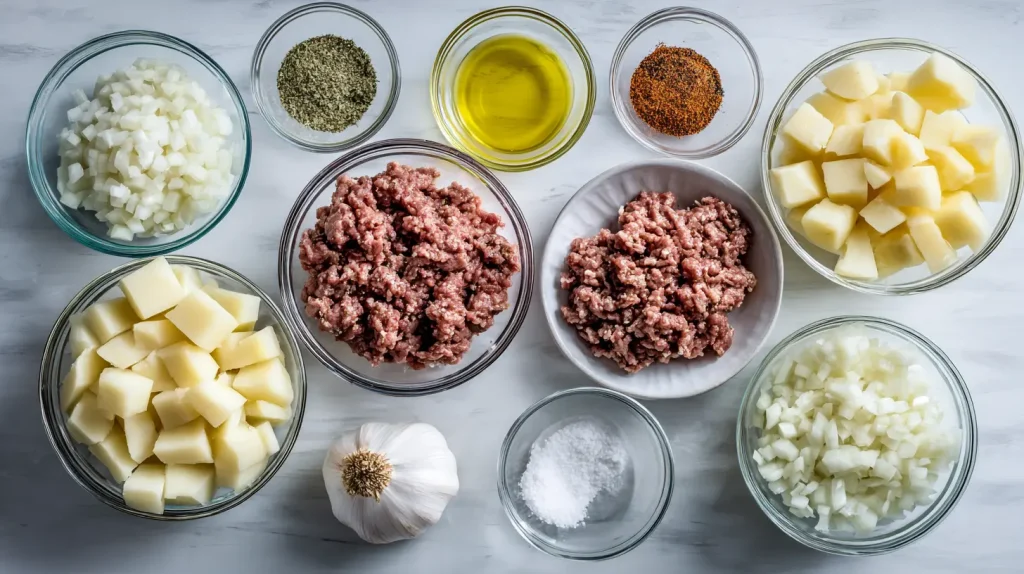 Ground Beef and Potato Recipe - Easy Hearty Dinner 3 Ground Beef and Potato Recipe