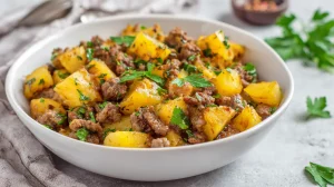 Ground Beef and Potato Recipe