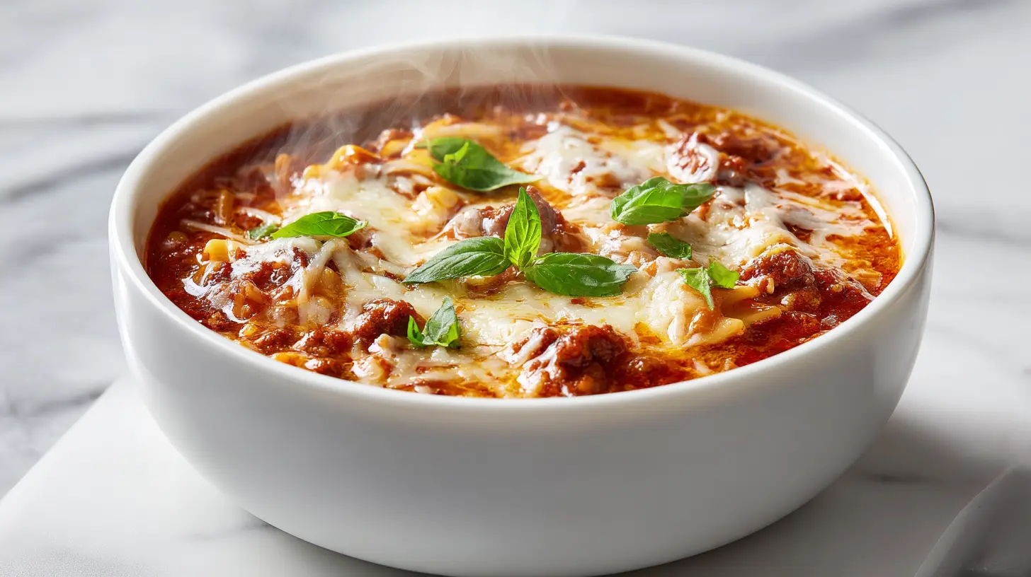 Lasagna Soup Crockpot