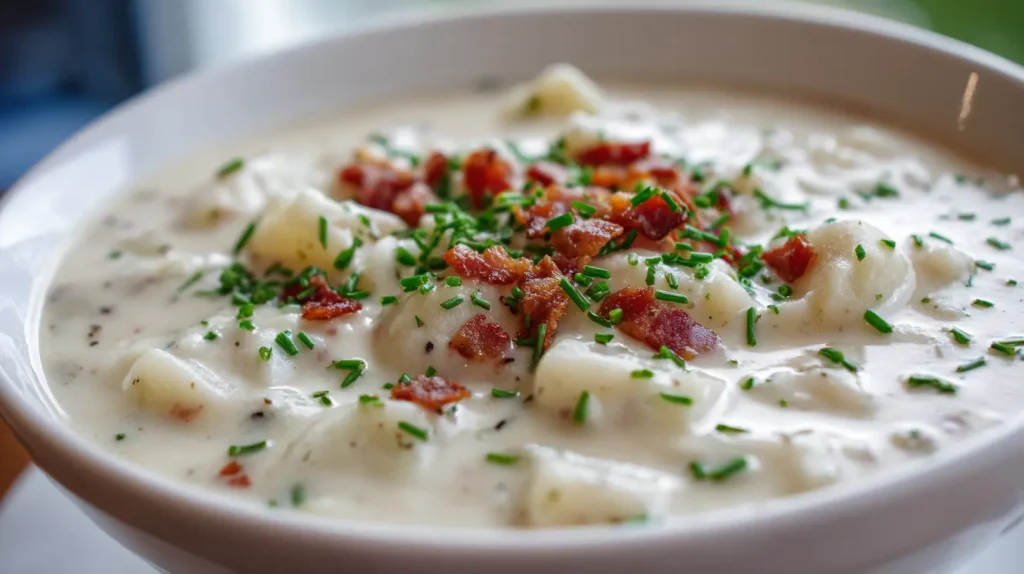 Old Fashioned Potato Soup Recipe - Cozy Homemade Comfort 2 Apple Pie Bread