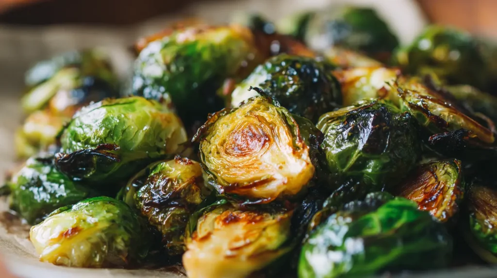 Roasted Brussel Sprouts - Perfect Crispy Flavor Recipe 2 Roasted Brussel Sprouts