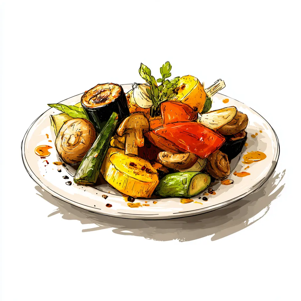 Roasted Vegetables - Easy Oven-Roasted Veggies Recipe 4 Roasted Vegetables