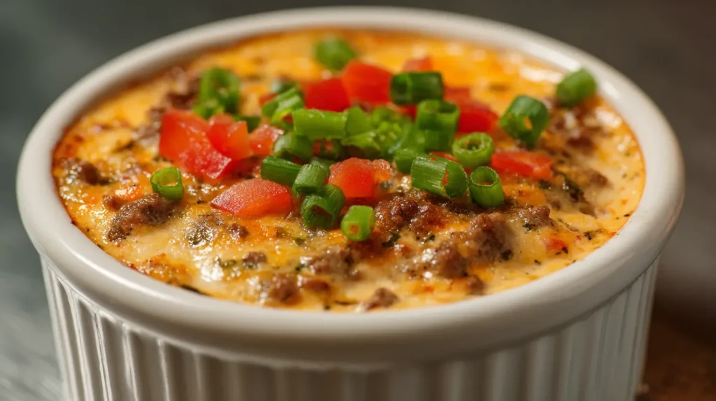 Rotel Dip with Ground Beef