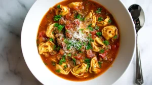 Sausage Tortellini Soup