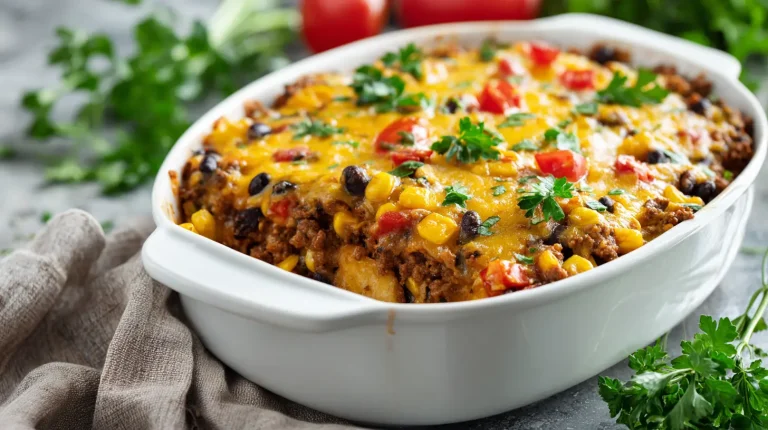 Slow Cooker Cowboy Casserole