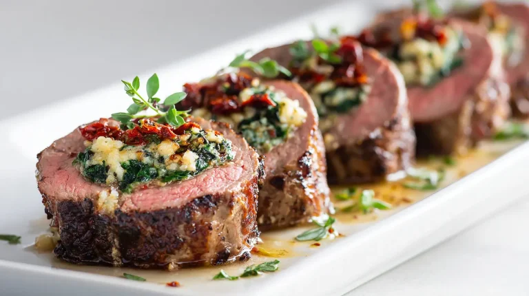 Stuffed Beef Tenderloin