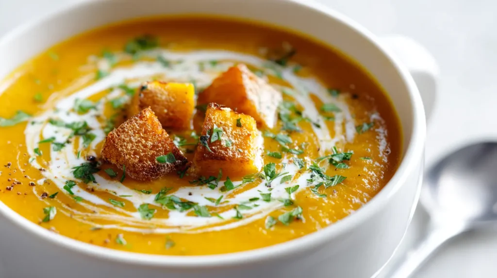 Vegan Butternut Squash Soup Recipe - Creamy & Healthy Soup 10 Vegan Butternut Squash Soup