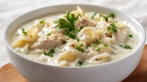 White Lasagna Soup