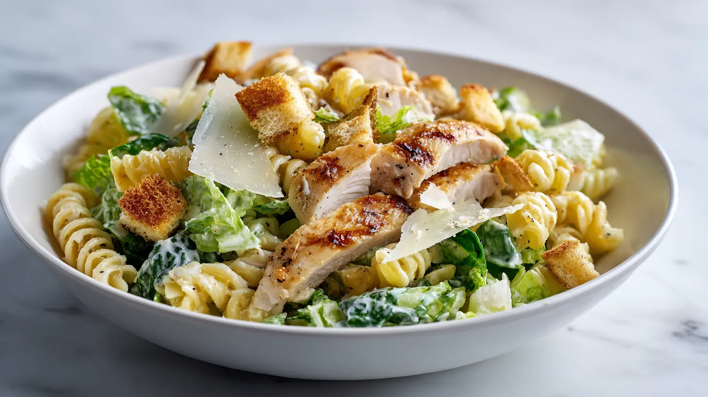 Chicken Ceaser Pasta Salad
