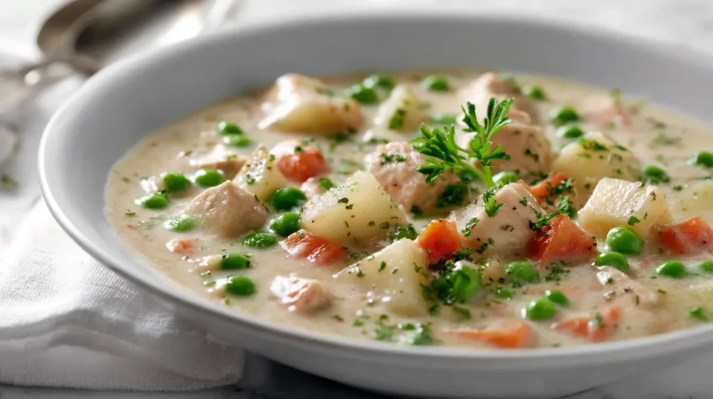 Chicken Pot Pie Soup - Thick and Creamy Fall Special Recipe 12 Chicken Pot Pie Soup