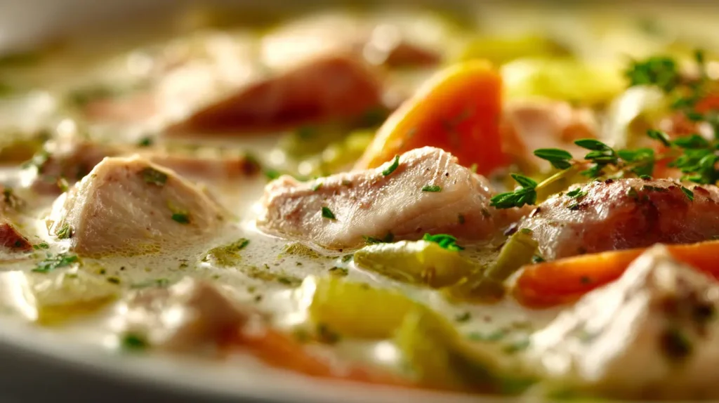 Chicken Pot Pie Soup - Thick and Creamy Fall Special Recipe 2 Chicken Pot Pie Soup