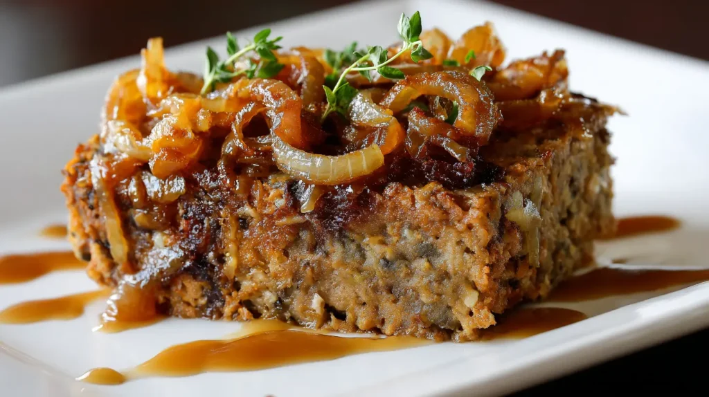 French Onion Meatloaf: A Delicious Twist on a Classic Dinner 11 French Onion Meatloaf