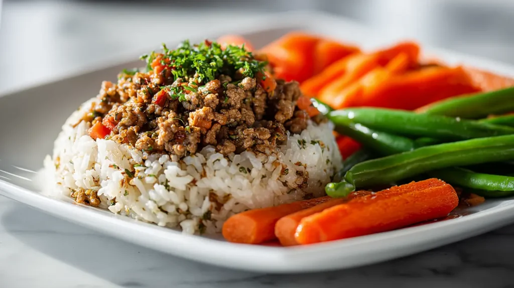 Ground Beef and Rice