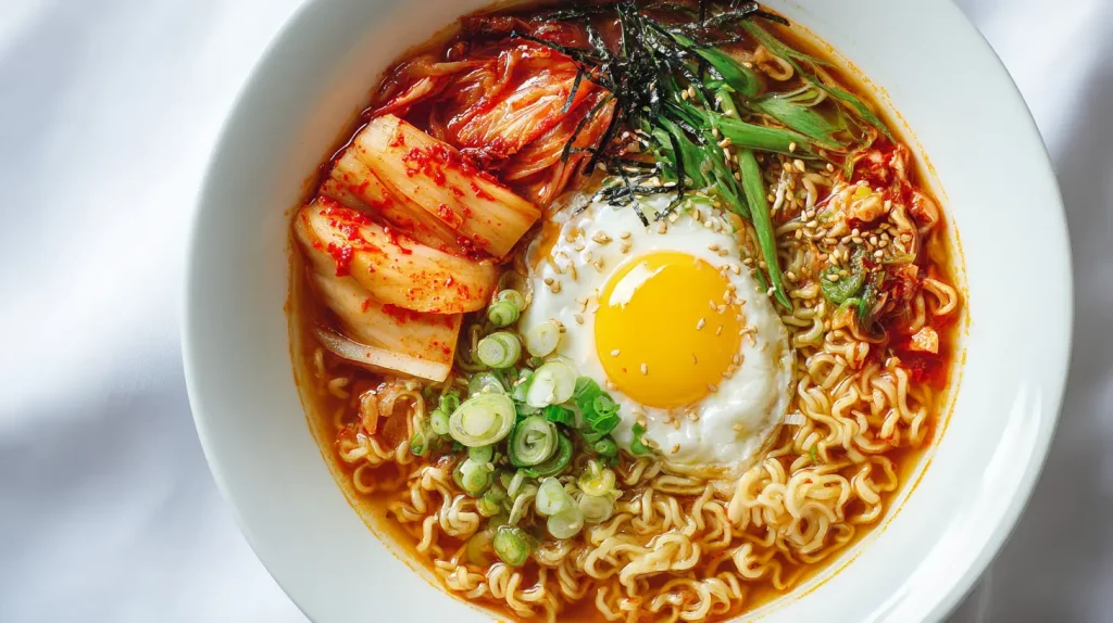 Korean Ramen Recipe - Spicy, Flavorful Homemade Noodles 11 Korean Ramen
