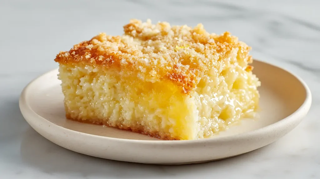 Lemon Dump Cake