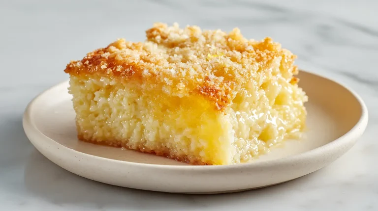 Lemon Dump Cake