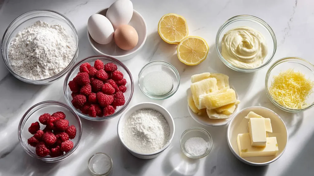 Raspberry Lemon Cake - A Bright and Flavorful Dessert 3 Raspberry Lemon Cake