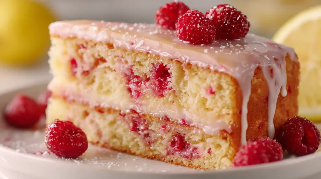 Raspberry Lemon Cake - A Bright and Flavorful Dessert 2 Raspberry Lemon Cake