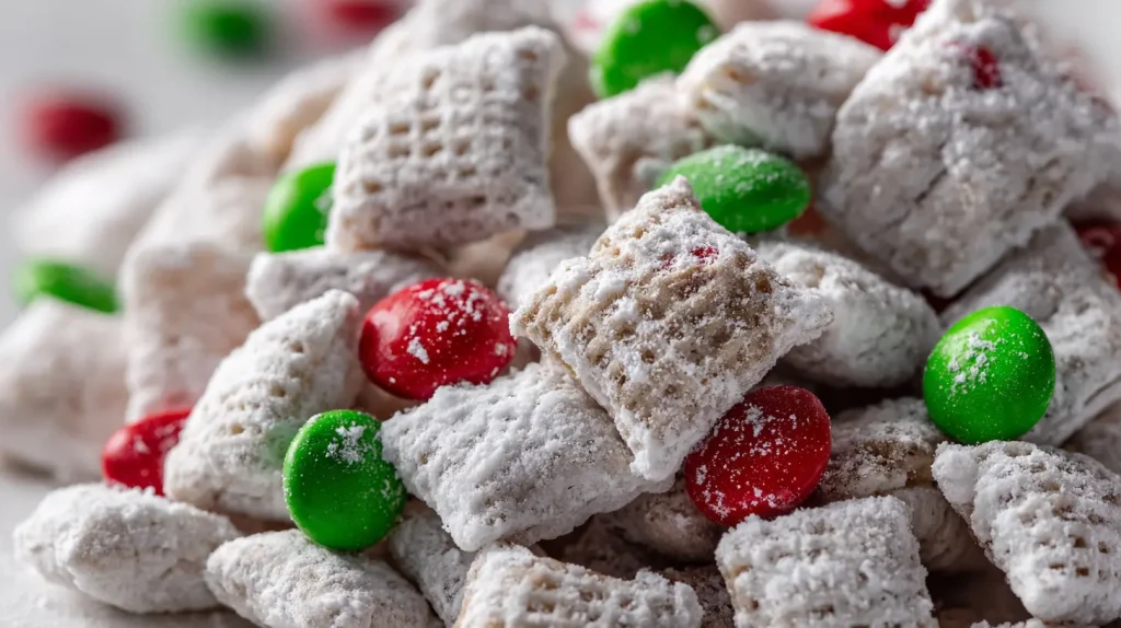 Christmas Puppy Chow - Special Holiday Treats Recipe 2 Christmas Puppy Chow