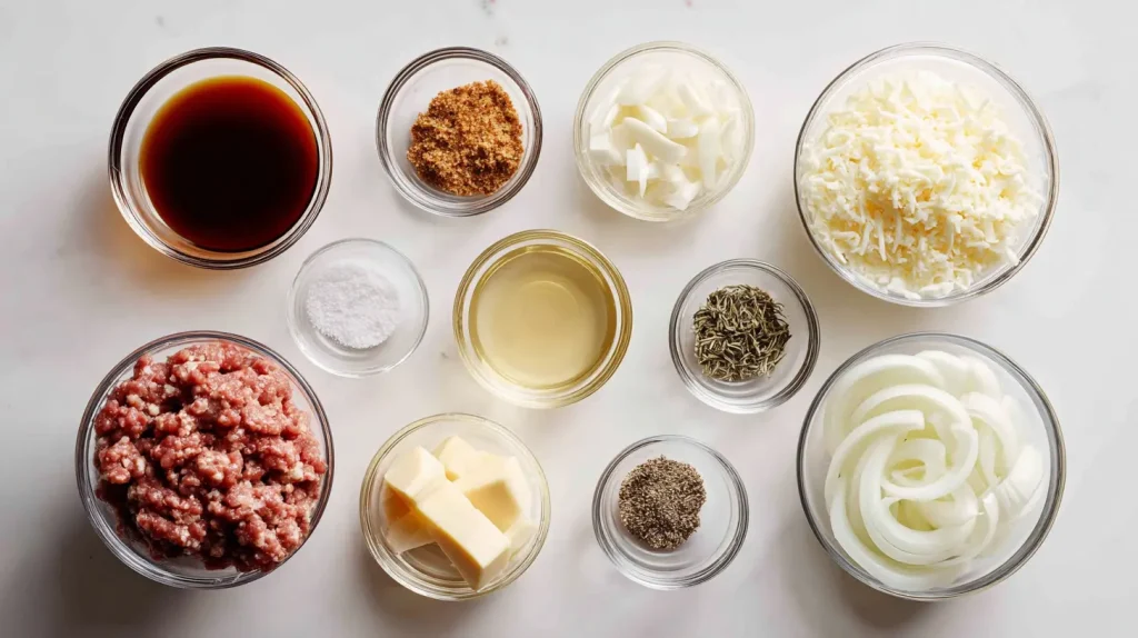 French Onion Meatballs Crock Pot - Easy Weeknight Dinner 3 French Onion Meatballs Crock Pot