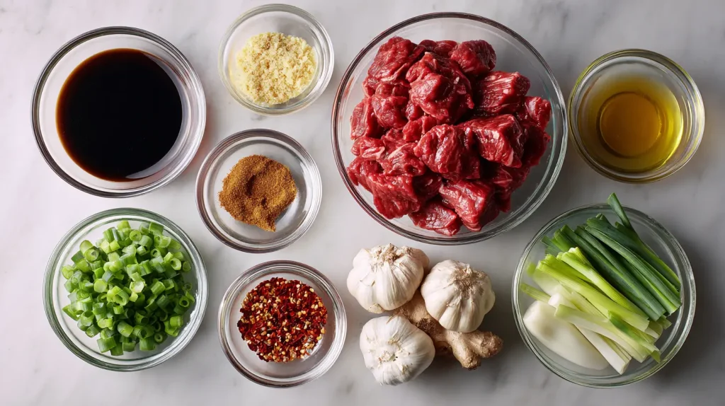 Mongolian Beef Recipe - Easy Weeknight Dinner at Home 3 Mongolian Beef Recipe