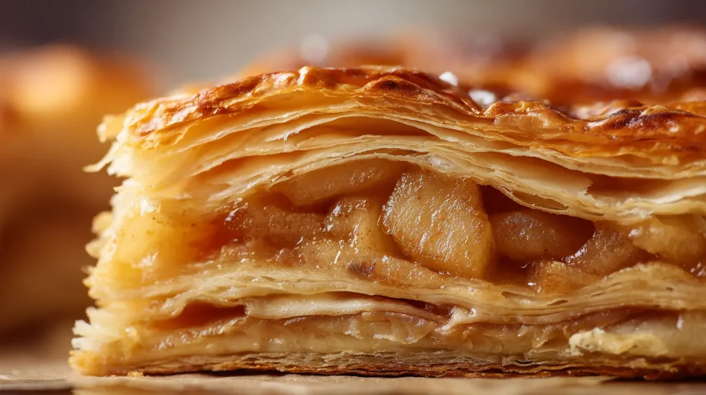 Apple Puff Pastry Recipe - Easy Flaky Apple Dessert 2 Apple Puff Pastry Recipe