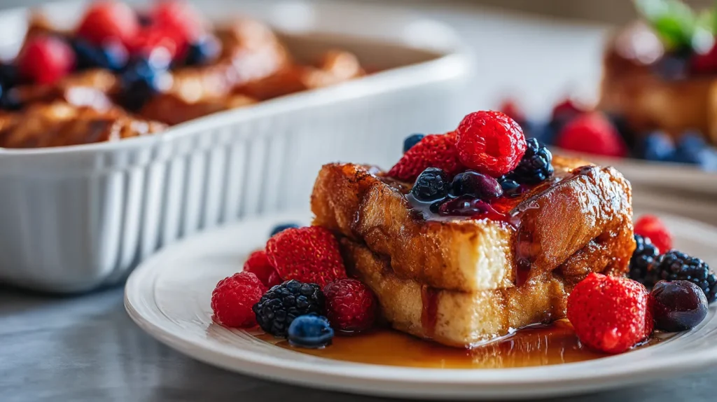 Baked French Toast Recipe - Easy French Toast Bake 9 Baked French Toast