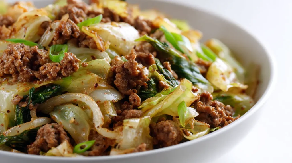 Cabbage and Ground Beef Recipe - Easy Dinner Ideas 2 Cabbage and Ground Beef Recipe