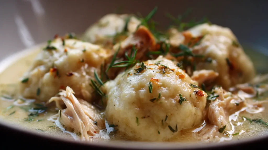 Chicken and Dumplings Recipe - Classic Southern Comfort 2 Chicken and Dumplings
