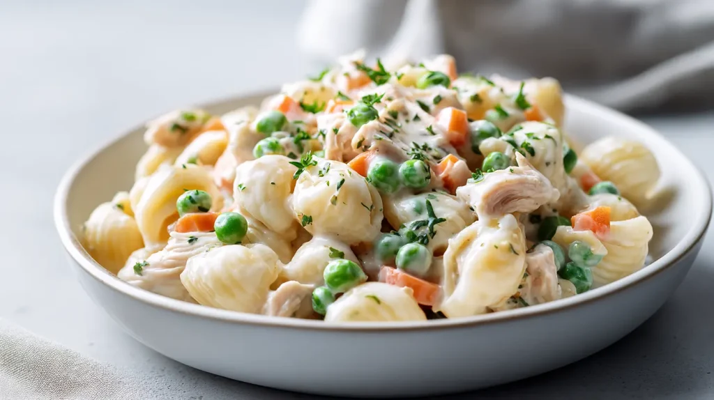 Chicken Pot Pie Pasta